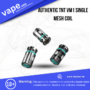 AUTHENTIC TNT VM1 SINGLE MESH COIL