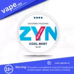 zyn cool mint slim snus uae