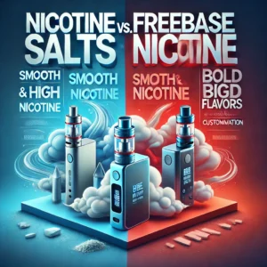 Nicotine Salts vs Freebase E-liquids