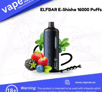 ELFBAR E-Shisha 16000 Puffs 6mg Disposable Vape in UAE Dubai Abu Dhabi