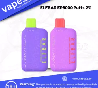 ELFBAR EP8000 Puffs 2% Disposable Vape in UAE