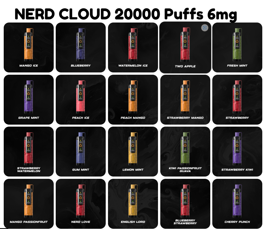 NERD CLOUD 20000 Puffs 6mg