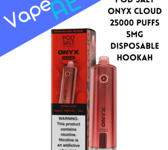 Pod Salt Onyx Cloud 25000 Puffs 5mg Disposable Hookah in UAE Dubai