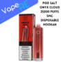 Pod Salt Onyx Cloud 25000 Puffs 5mg Disposable Hookah