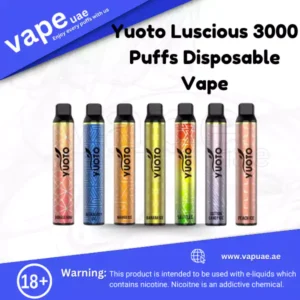 Yuoto Luscious 3000 Puffs Disposable Vape