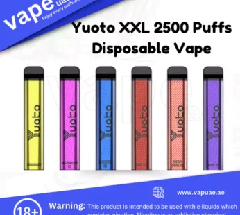 Yuoto XXL 2500 Puffs Disposable Vape in UAE Dubai Abu Dhabi