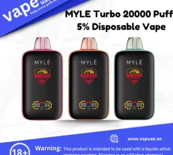 MYLE Turbo 20000 Puffs 5% Disposable Vape in Dubai UAE