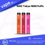 ISGO Tokyo 4000 Puffs