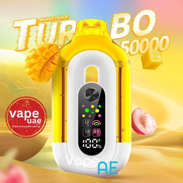 Mango Peach Turbo 50000 Puffs