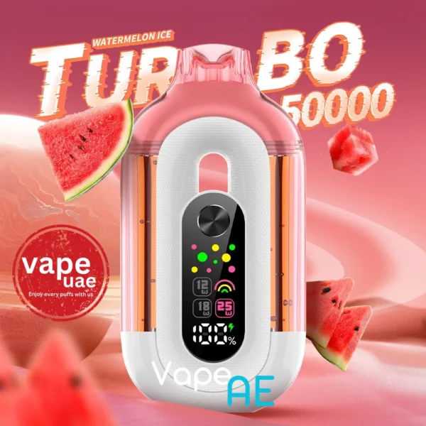 Watermelon Ice Turbo 50000 Puffs