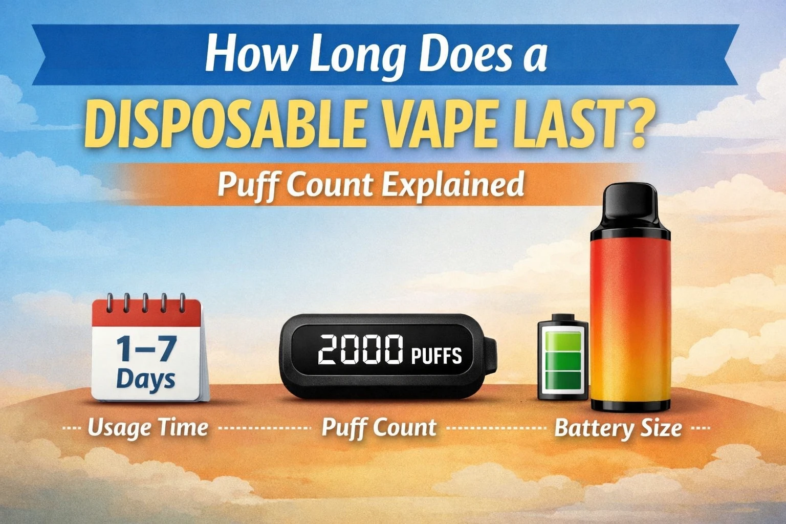 How Long Does a Disposable Vape Last?